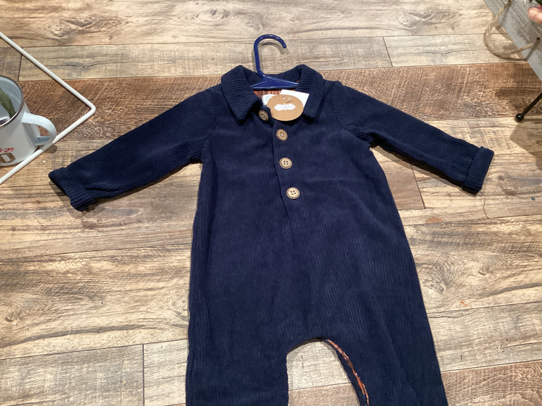 Corduroy button 3-6m SM