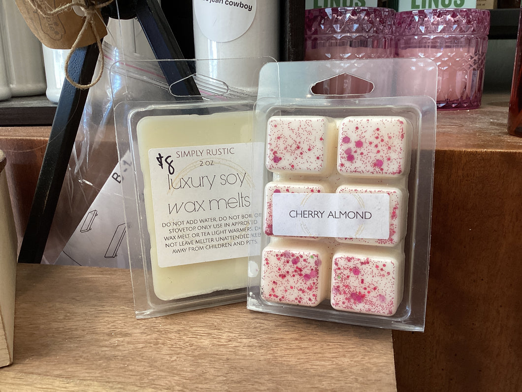Simply Rustic wax melts Cherry Almond