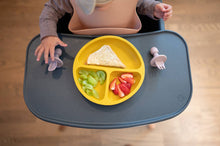 Load image into Gallery viewer, Silicone Baby Bib: Apricot