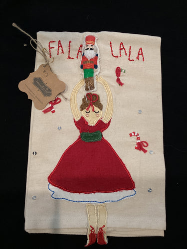 Fa La Nutcracker Teatowel