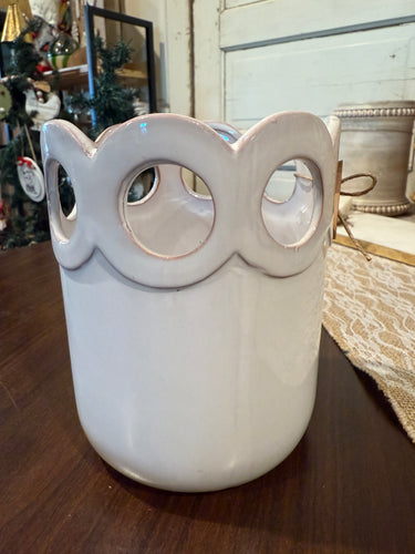 MudPie Scalloped Edge Utensil Holder (Armas)