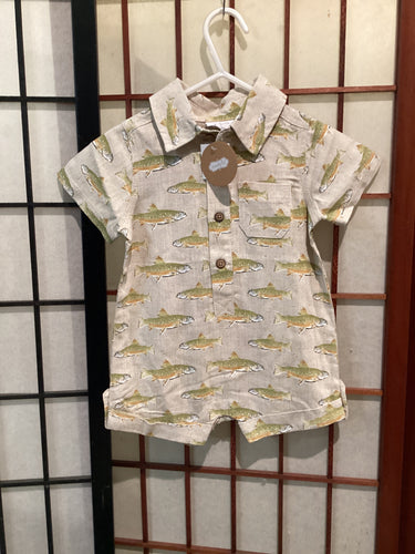MudPie 6-9M romper