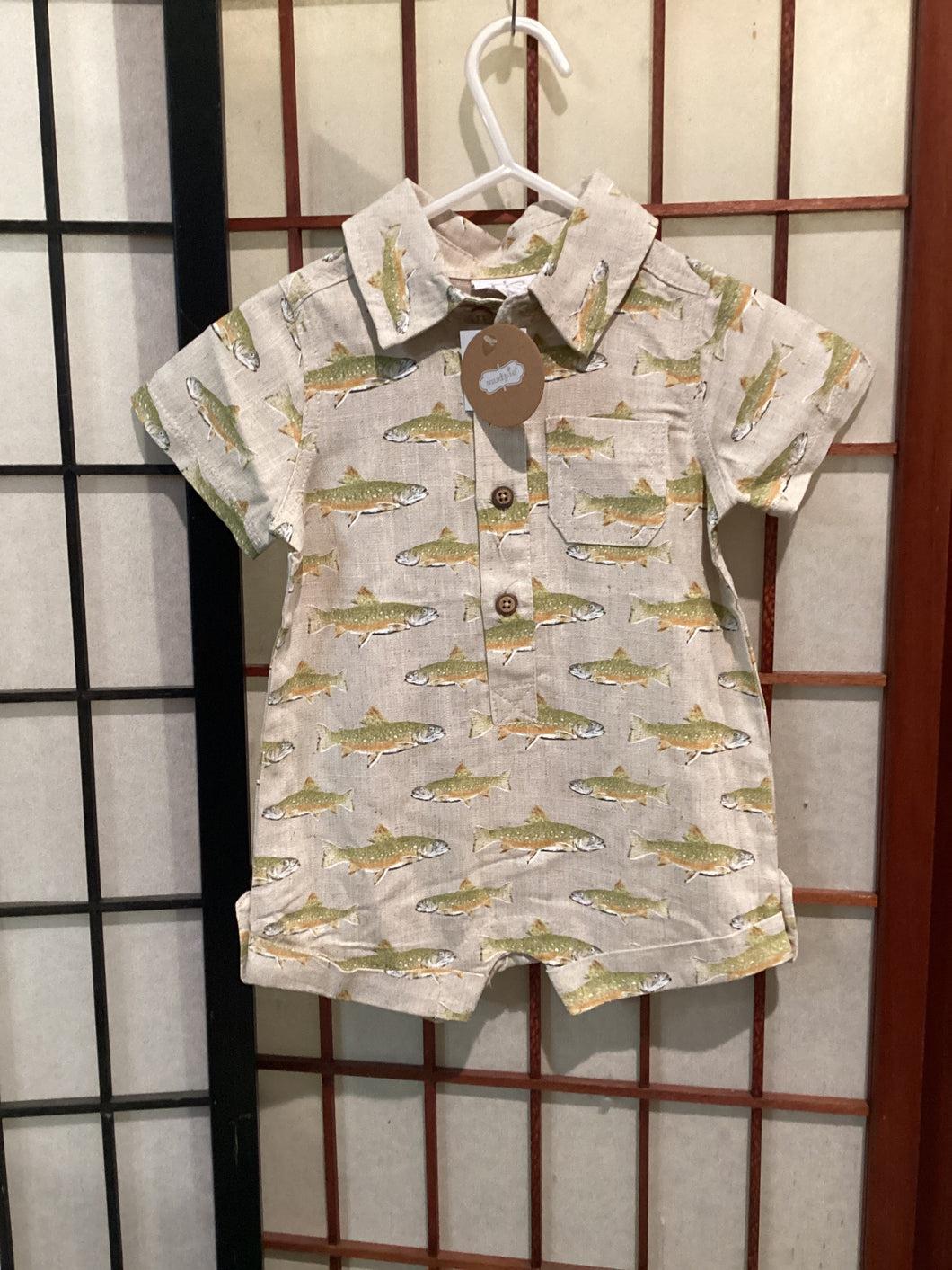 MudPie 6-9M romper