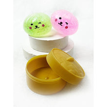 Load image into Gallery viewer, Mini Glittered Dumpling Squishy with Steamer: MIX COLOR / ONE(12)