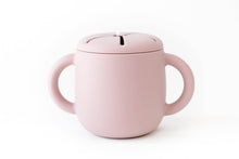 Load image into Gallery viewer, Silicone Snack Cup with Lid: Charcoal crews