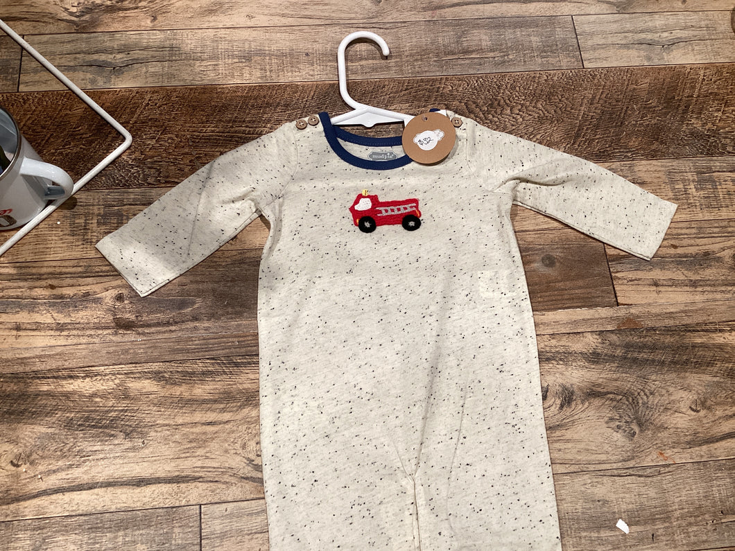 Fire truck sleeper gown 0-3m SM