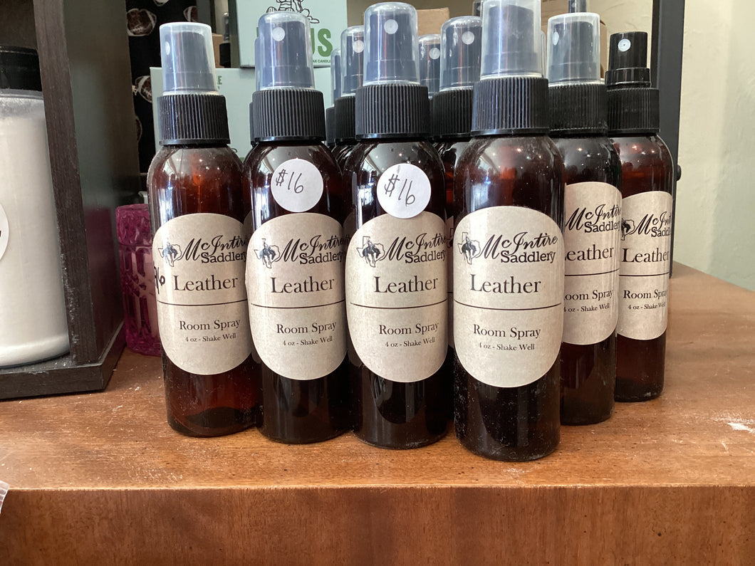 McIntire Saddlery room spray Leather
