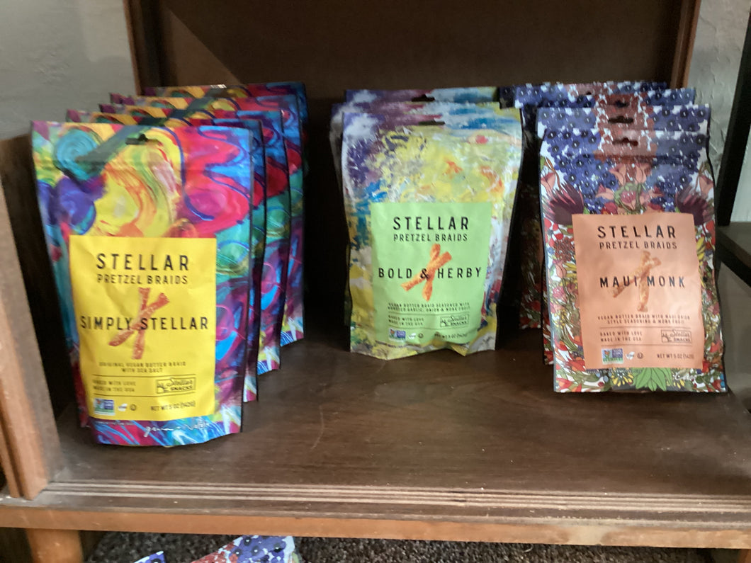 Stellar pretzels Maui Monk