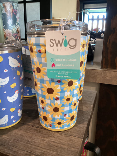 24 Oz picnic basket swig
