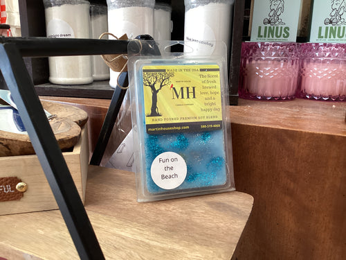 Martin house wax melt Fun on the Beach