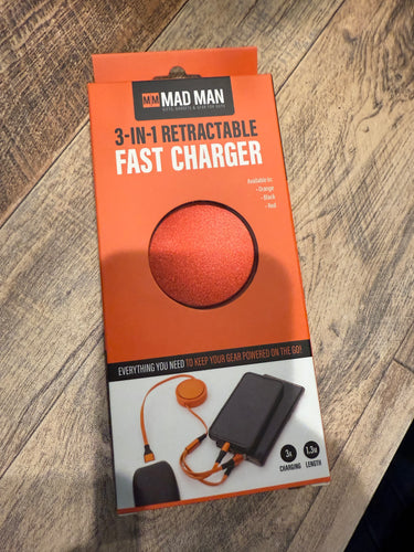 Madman 3in1 Retractable Charger(Armas)