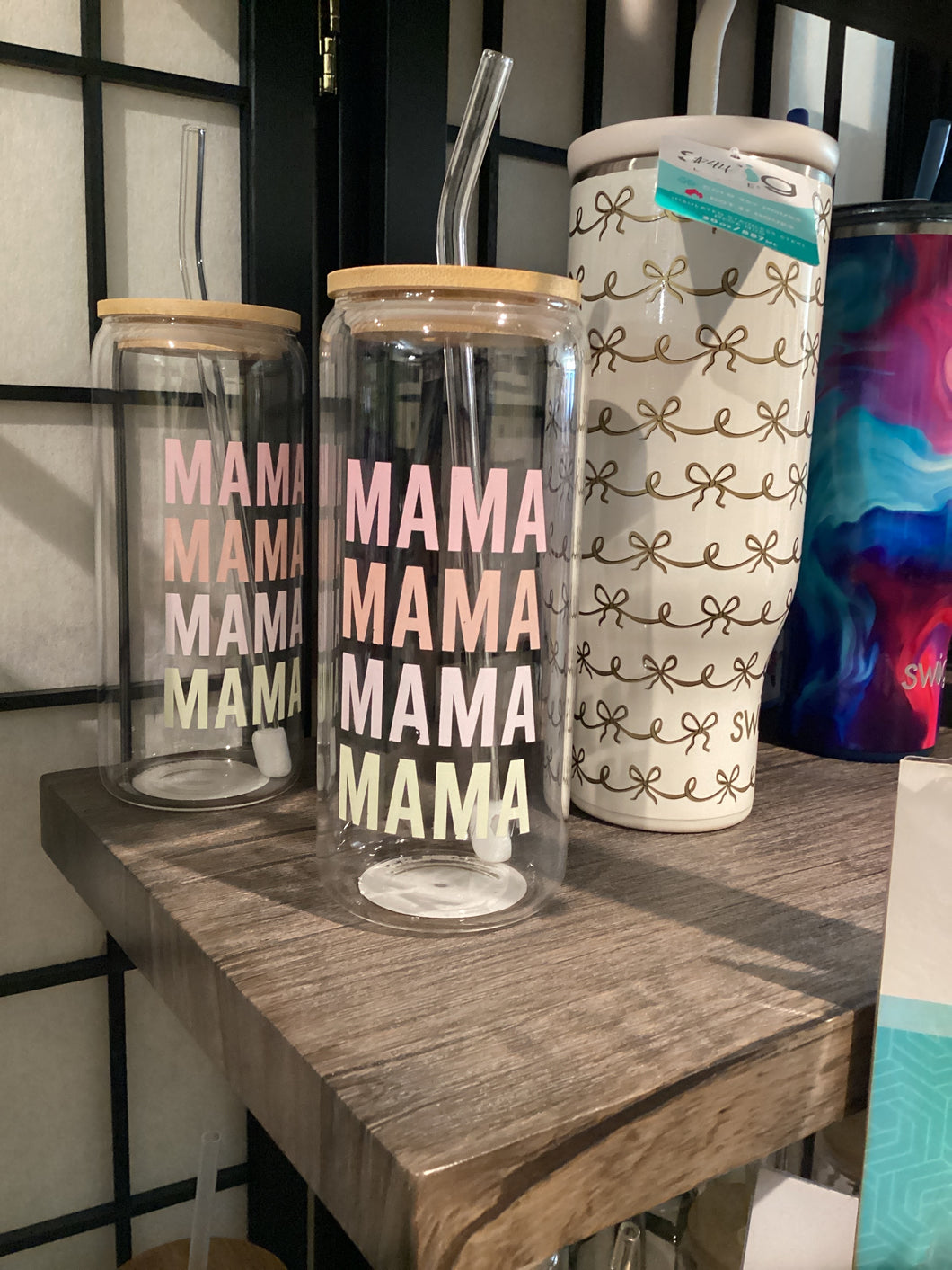 MAMA Glass Tumbler