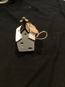 Medium Light Up Church Ornament