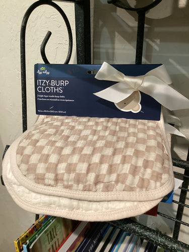 Itzy burp cloths SJ