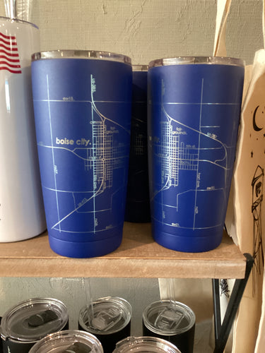 Blue Boise City Tumbler