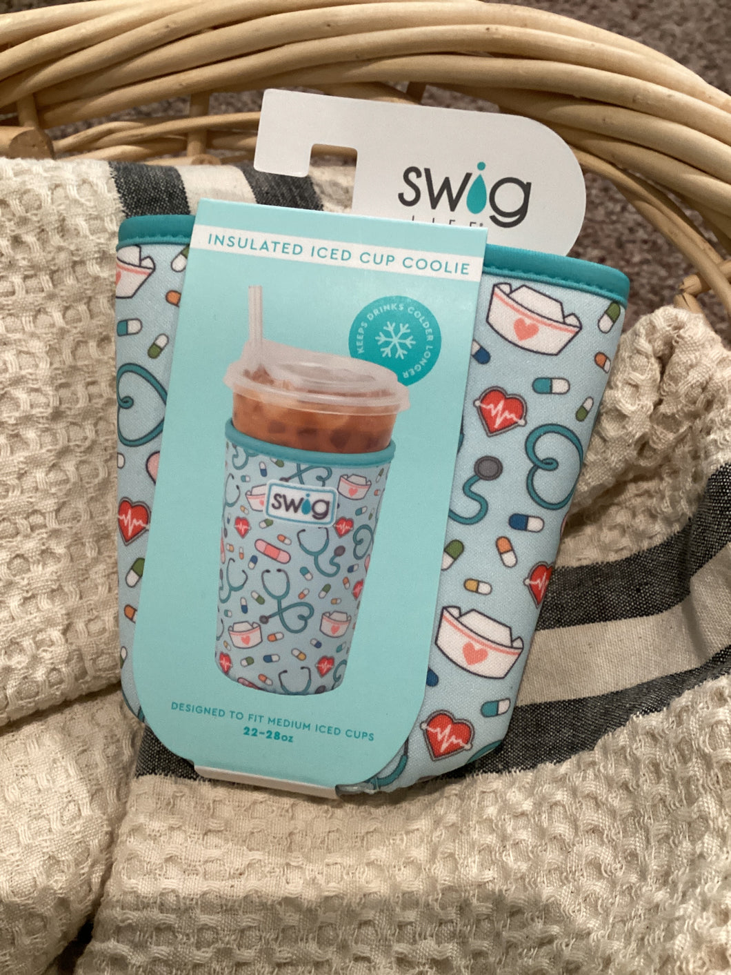 SWIG Insulated Cup Coolie 22-28oz Scrub Life