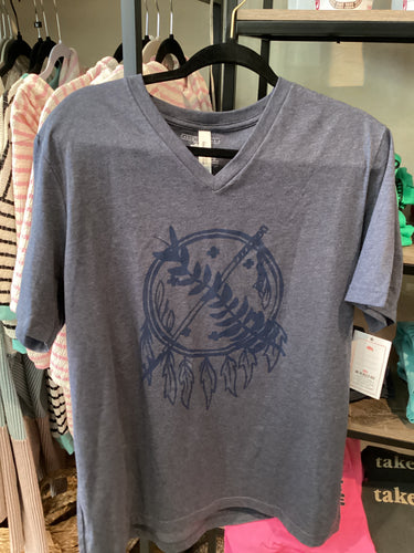 Oklahoma Dream Catcher V-Neck Tee