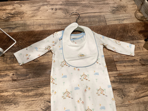 Nativity sleepsack with bib 0-3m SM