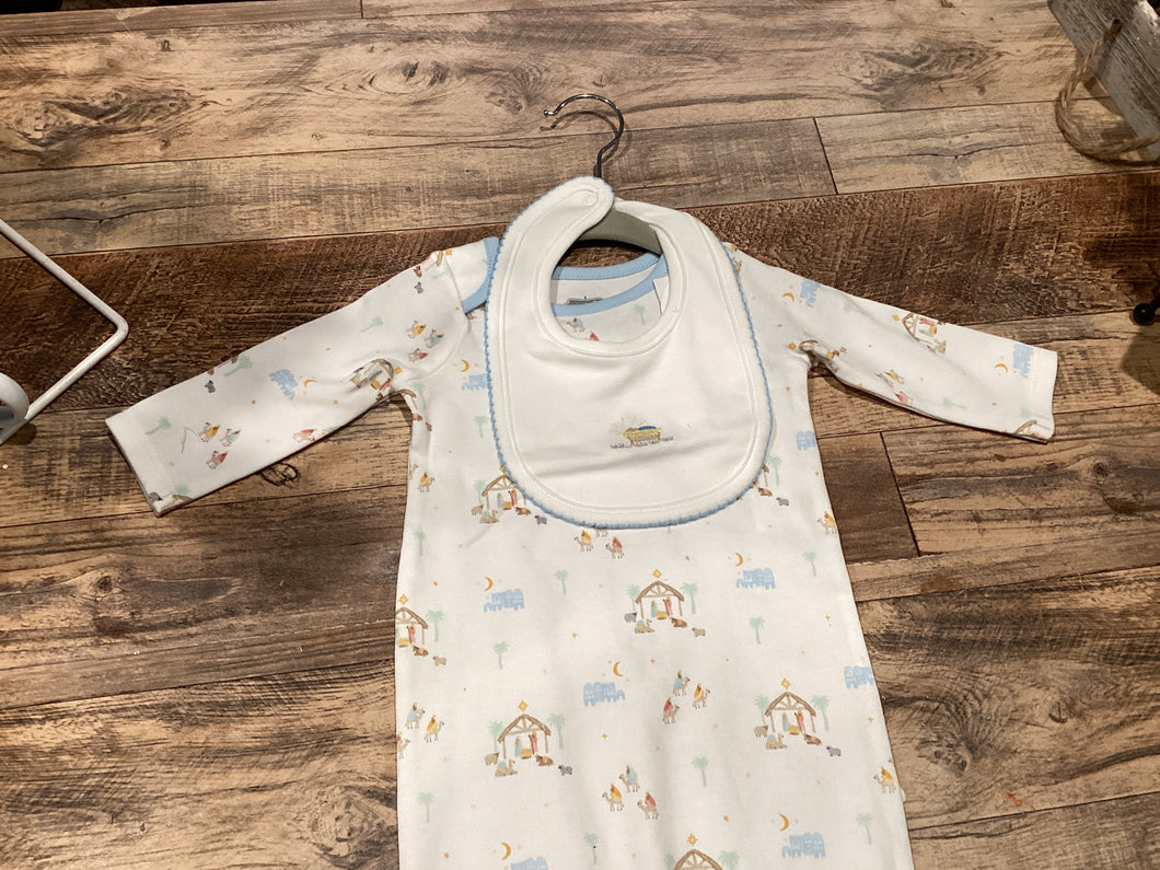 Nativity sleepsack with bib 0-3m SM
