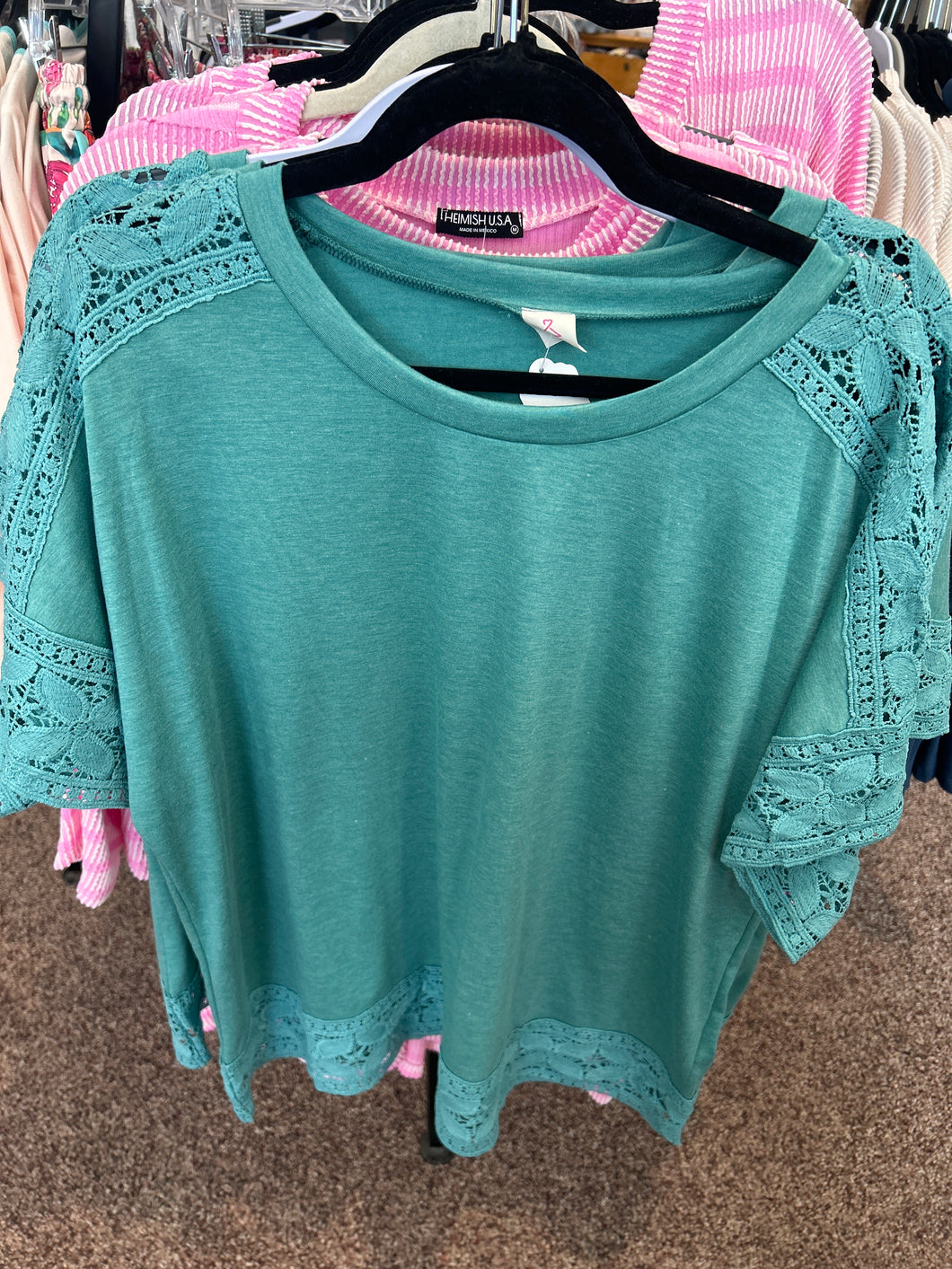 Teal top