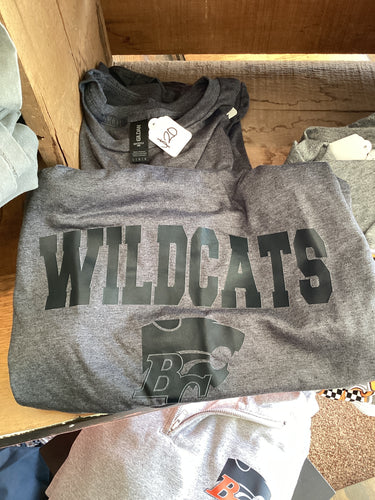 Wildcats dark gray shirt