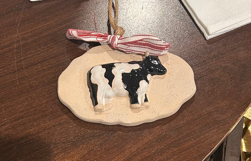 Cow ornament