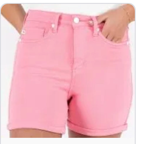 Judy blue pink shorts