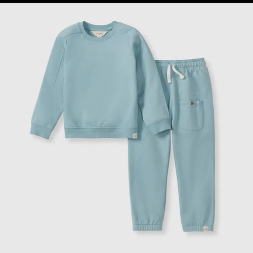 2t blue sweatpants set