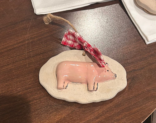 Pig ornament