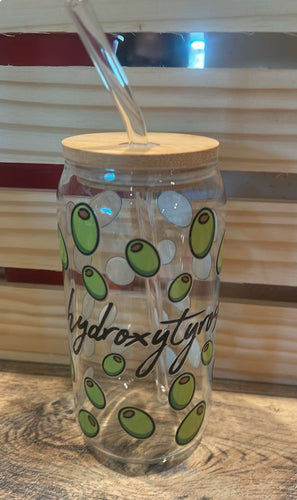 20 oz hydroxytyrosol glass can