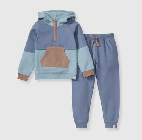 2t colorblocked sweat set
