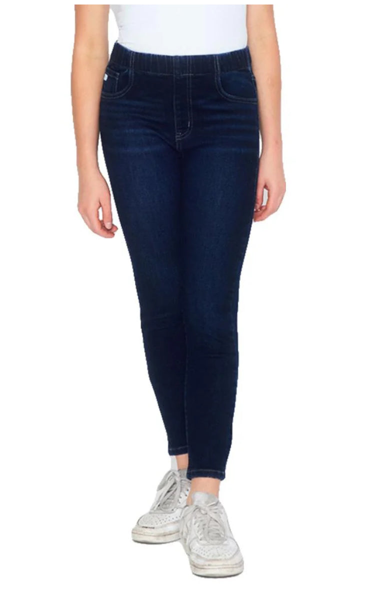 Girls high rise ankle skinny