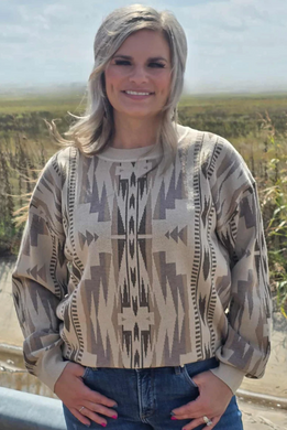 WYOMING AZTEC SWEATER