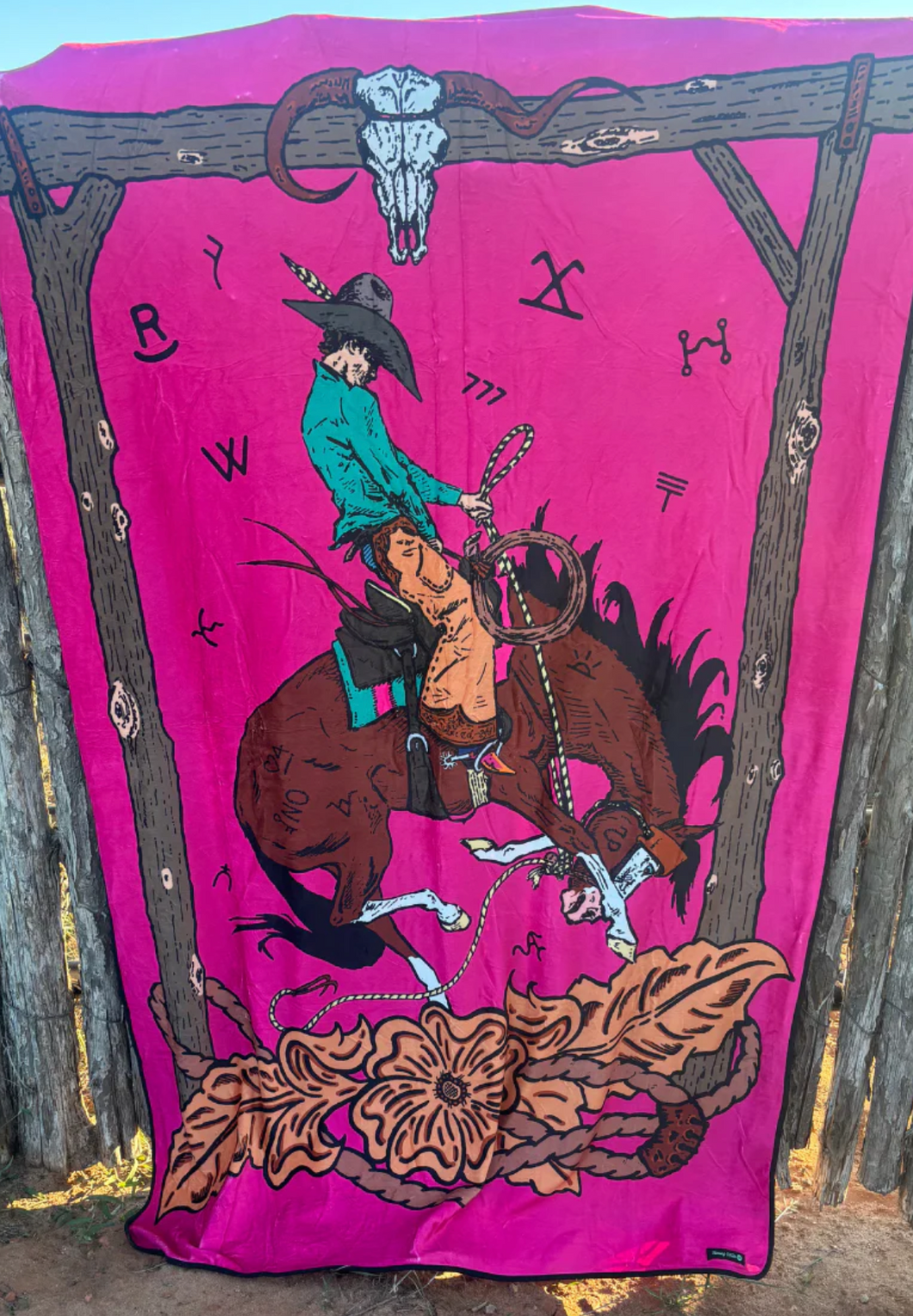 ROSETTE RODEO BLANKET