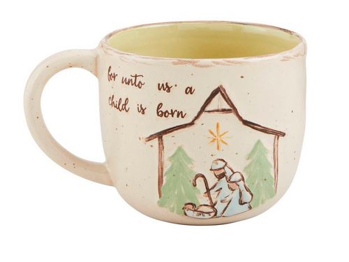 FOR UNTO US MUG