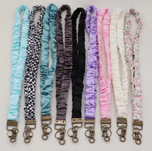 Load image into Gallery viewer, SILK SCRUNCHIE LANYARD