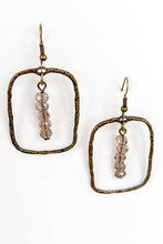 Load image into Gallery viewer, Suki Earrings: Blue Fire Agate