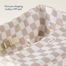 Load image into Gallery viewer, Checkerboard Itzy Shopping Cart Cover(Dyer)