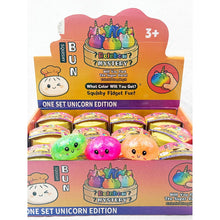 Load image into Gallery viewer, Cute Glitter Unicorn Mini Dumpling Squishy Toy: MIX COLOR / ONE(24)