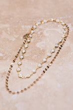 Load image into Gallery viewer, Kadee Necklace in White/Gold