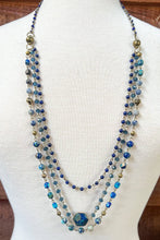Load image into Gallery viewer, Janet Necklace Blue