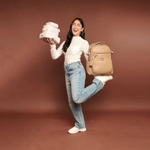 Load image into Gallery viewer, Taupe Checkerboard Pack Like a Boss™ Packing Cubes(Crews)