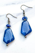Load image into Gallery viewer, Diana Earrings Blue