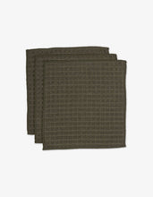 Load image into Gallery viewer, Forest Waffle Washcloth Set