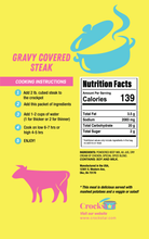 Load image into Gallery viewer, Gravy Covered Steak 
