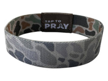 Load image into Gallery viewer, Tap To Pray™ Wristbands - River Rock Camo Classic &amp; Sage: Medium / River Rock Camo Class / Sage