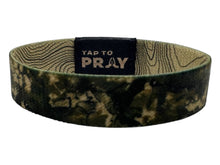 Load image into Gallery viewer, Tap To Pray™ Wristbands - Valor Camo &amp; Isaiah 6:8: Small