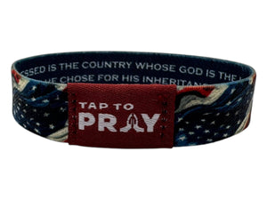 Tap To Pray™ Wristbands - Patriot: Small