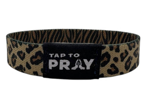 Tap To Pray™ Wristbands - Safari Leopard: X-Small