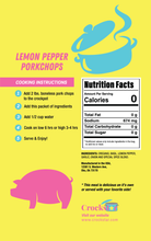 Load image into Gallery viewer, Lemon Pepper Porkchops
